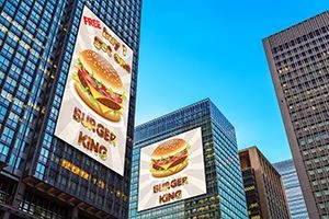 Billboard blockout banner